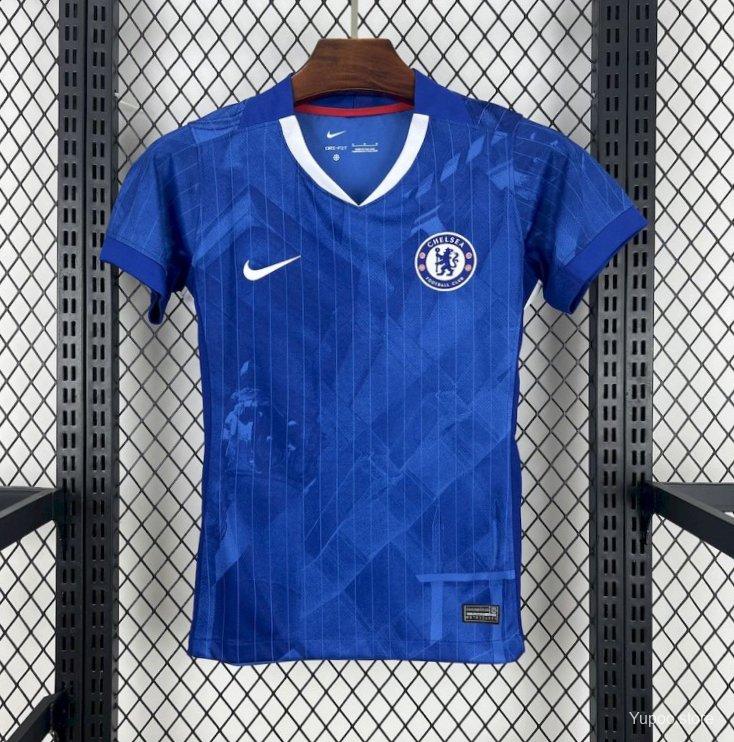 Camiseta de fútbol Chelsea 2025/26 LOCAL MANGA CORTA VERSION FAN